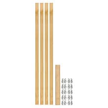 49-7/8" x 1-1/8" 4PILU Wood Pilaster System, Light Brown