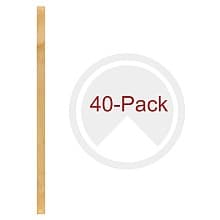 1-1/8" 4PILU Wood Pilaster System, Light Brown (40/Box)