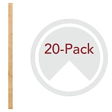 7/8" 4PILU Wood Pilaster System, Light Brown