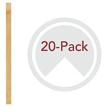 1-1/8" 4PILU Wood Pilaster System, Light Brown