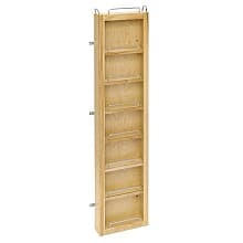 12" 4-Shelf Swing-Out Pantry with Hardware, Wood, 51" Height