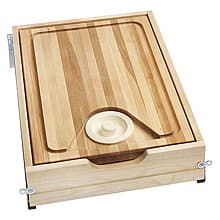 18" Full Access Cut-Out Cutting Board Drawer with BLUMOTION Soft-Close
