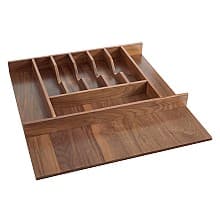 Cutlery Tray Insert, Walnut