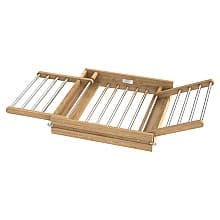 20-17/32" Drying Rack Drawer, Clear Polyurethane
