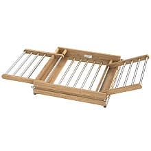 21" Drying Rack Drawer with BLUM Soft-Close Slide, Clear Polyurethane