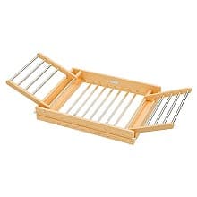 27" 4WDR Wood Drying Rack Drawer with BLUM Soft-Close Slides, Clear