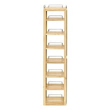 51-1/4" High 7 Tray Swing-Out Pantry for 36" Base Cabinet