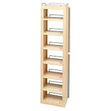 12" 6-Shelf Swing-Out Pantry for 36" Base Cabinet, 57" Height