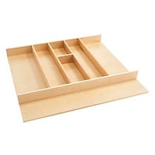 Trimmable Utility Tray Insert, Wood