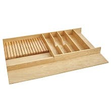 33-1/8" Utility/Knife Tray Insert, Wood
