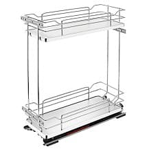 2-Shelf Pullout Organizer with Soft-Closing, Gray
