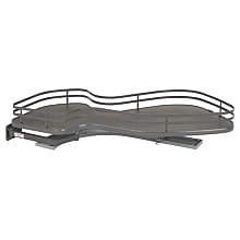 1-Tier Contemporary Organizer for 15" Cabinet Opening, Orion Gray
