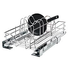 14-1/16" Drop-In Cookware Organizer, Chrome