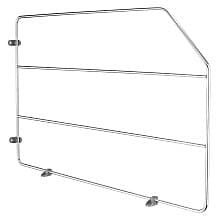 597 3/4" Tray Divider, 1 Divider with Clips