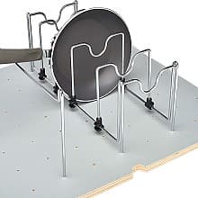 7-3/4" Pot/Pan Organizer, Chrome