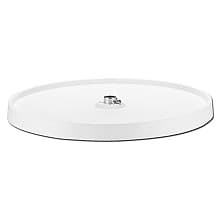 6001 Full-Circle 1 Tray Lazy Susan, White