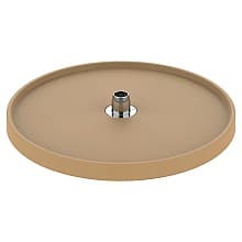6071 Full-Circle 1-Tray Lazy Susan with Hub, Almond