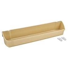 19-3/4" 5-Tier Almond Door Storage Bin Set
