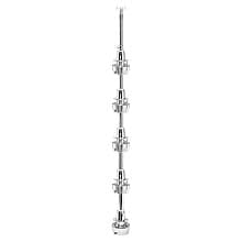 Telescoping Shaft for 5-Shelf D-Shape Lazy Susan
