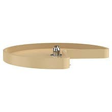 6465 Kidney 5 Tray Lazy Susan, Almond