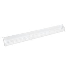 31-1/2" White Sink Front Tip-Out Tray with Hinges