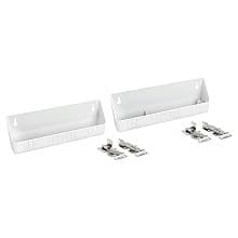 6572 White Sink Front Tip-Out Tray with Hinge