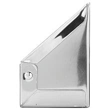 Chrome Sink Front Tip-Out Tray with 1-Pair Soft-Closing Hinges