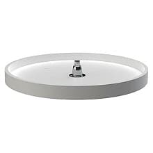 6621 Full-Circle 1 Tray Lazy Susan, White