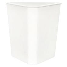 25 QT Replacement Waste Container for 5BBSC Series Recycling Center, White