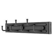 12" BRC Side Mount Belt Rack, Matte Black