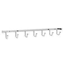13-15/32" Sidelines Wall-Mount Belt Rack, Chrome Finish