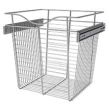 18" x 16" x 18" Wide Heavy-Gauge Pull-Out Wire Basket