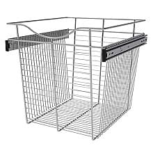 18" x 20" x 18" Wide Heavy-Gauge Pull-Out Wire Basket