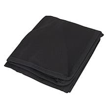 18" 3-Tier Closet Basket Cloth Liner, Black