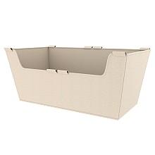 10" x 14" Sidelines Canvas Closet Basket Liner