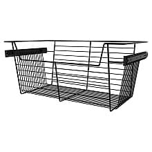 10-1/2&quot; x 14&quot; Pull-Out Steel Closet Basket