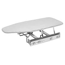 29-3/16" Closet Replacement Cover, Silver Finish