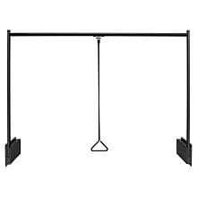 18" - 48" Pull Down Closet Rod, Matte Finish