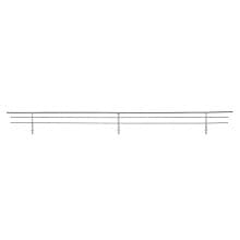23" Wire Shoe Rail, Chrome Finish