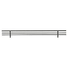 17" CSRSL Wire Shoe Rail, Matte Black