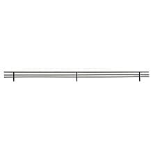 29" CSRSL Wire Shoe Rail, Matte Black