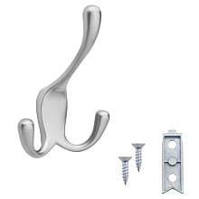 2-13/32" x 3-15/16" Sidelines 3-Way Hook