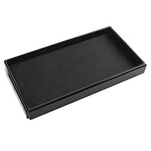 3-1/8" x 24" x 14" Jewelry Organizer, Black Finish