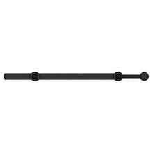 Pull-Out Designer Sliding Valet Rod, Matte Black Finish