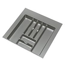 Cutlery Tray, Glossy Silver