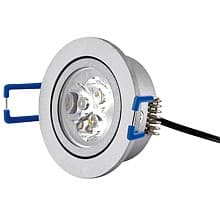 Pockit® LED 3W Warm White Spot Light, Nickel