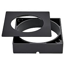 OptiPockit Square Surface Mount Ring, Black