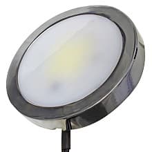 Power Pockit&#174; LED 3W Puck Light, 2-1/2, Nickel