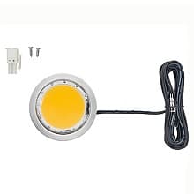 LED 5W Puck Light, Nickel