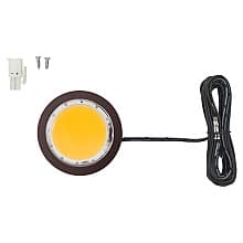 Power Pockit® LED 5W Warm White Puck Light, Oil Rubbed Bronze